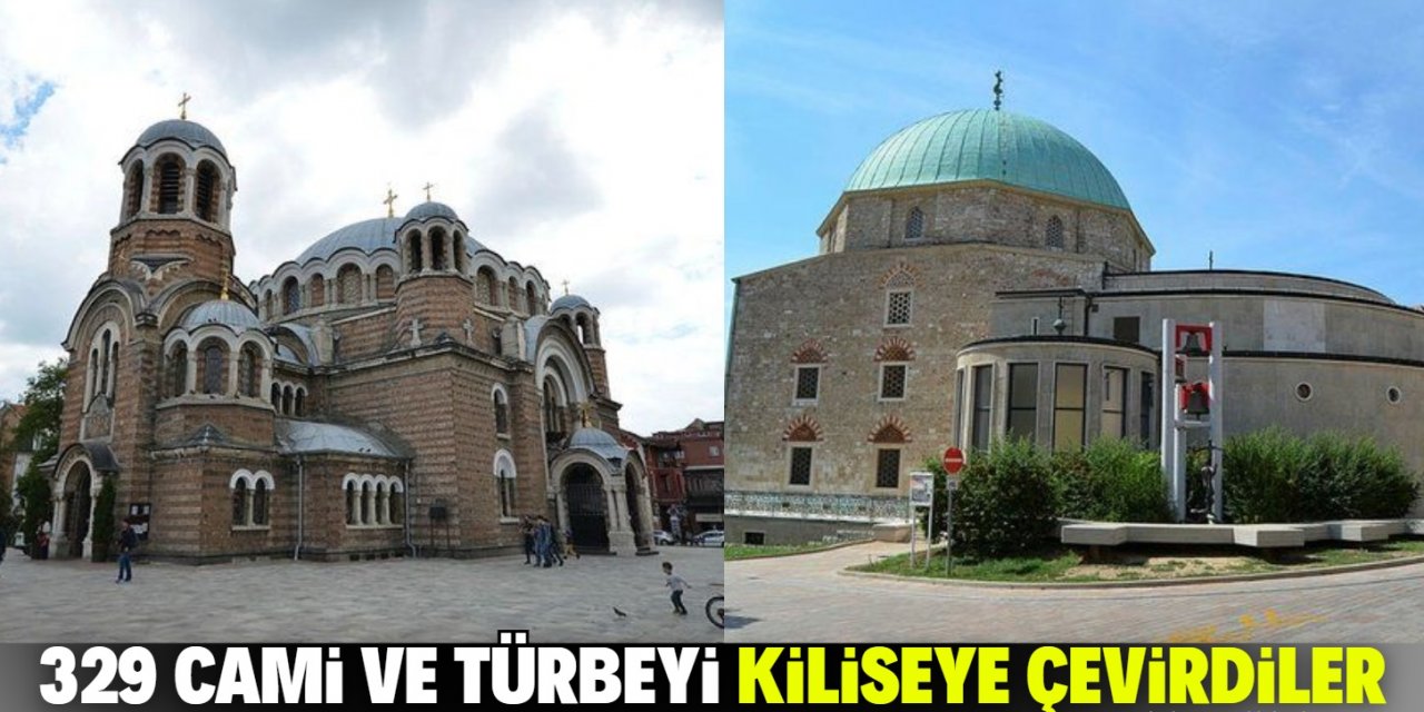 Avrupa'da 329 cami ve türbeyi kiliseye çevirdiler!