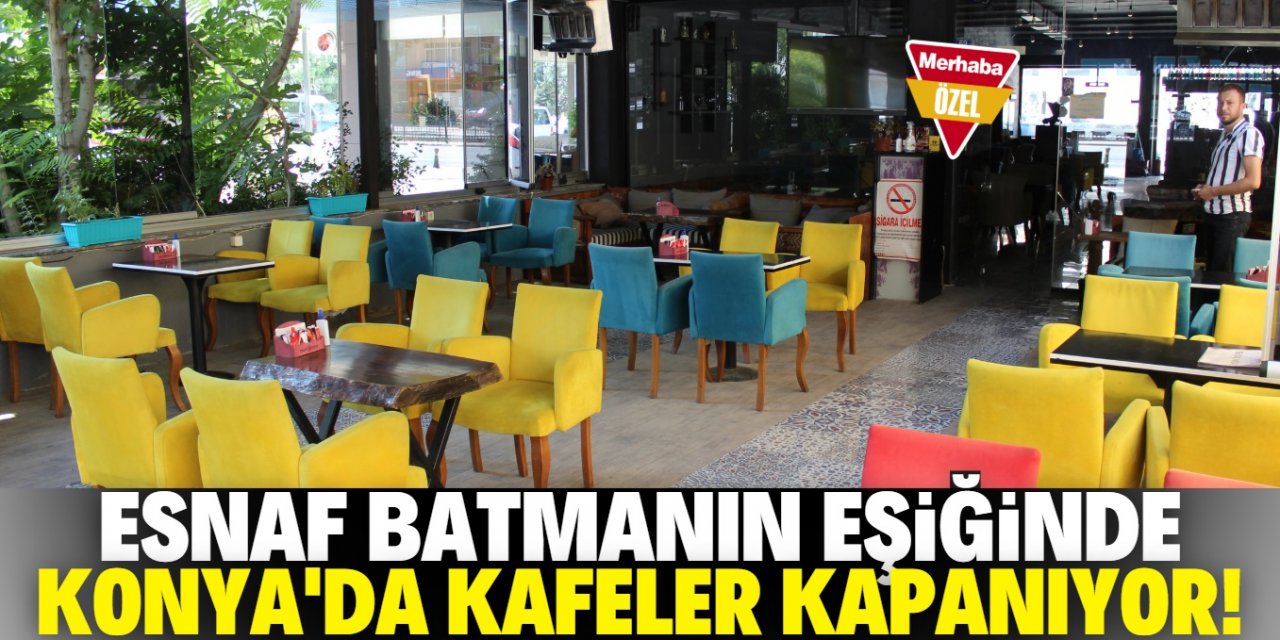 Konya'da esnaf bitme noktasına geldi!