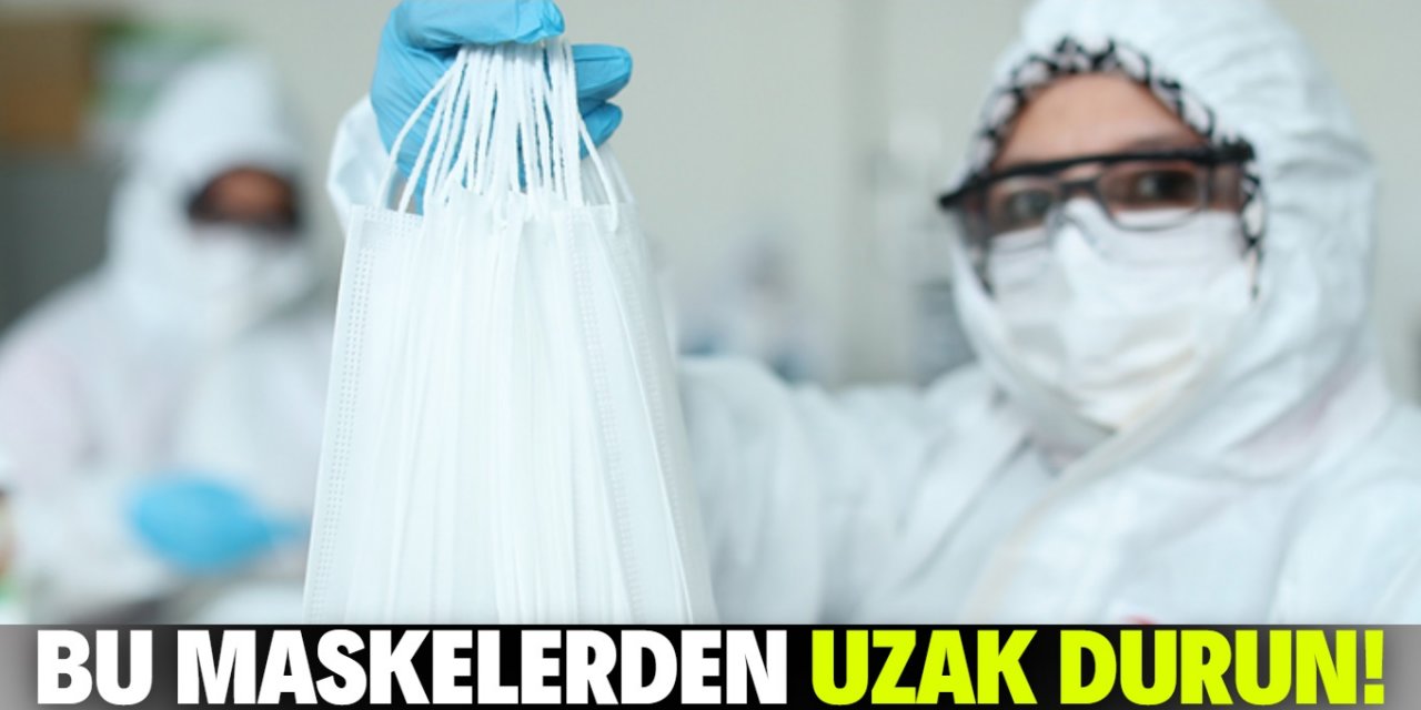 Uzmanlardan kritik maske uyarısı! Bu maskelerden uzak durun