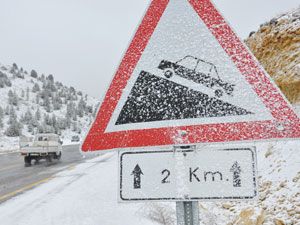 Sertavul’da ulaşım zorlukla sağlanıyor