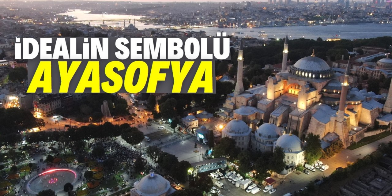 Ayasofya bu milletin ilk kızıl elmasıdır