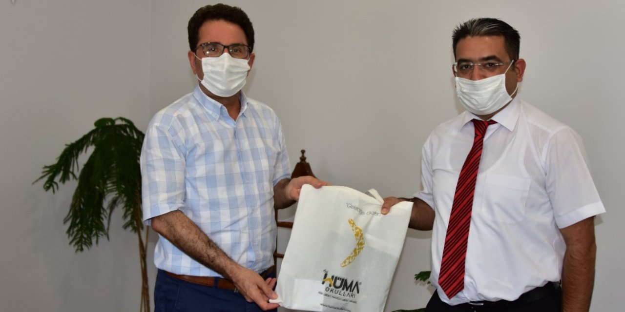 Hüma Okullarından Dr. Ahmet Ergin’e ziyaret