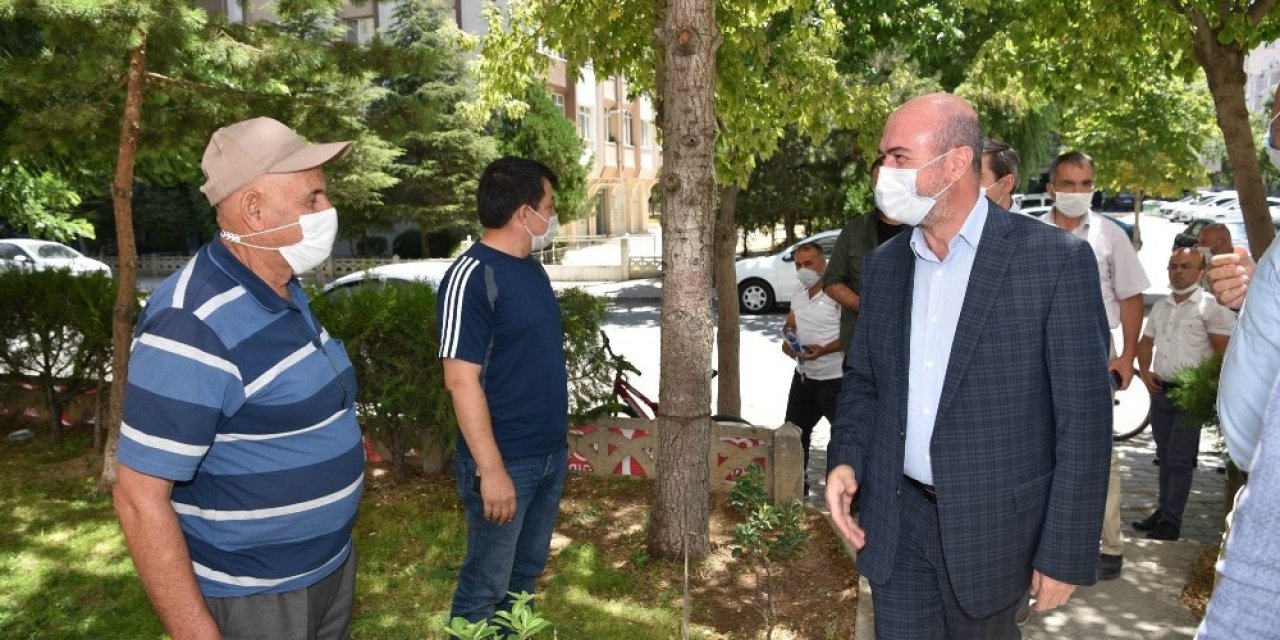 Ahmet Pekyatırmacı mahalle ziyaretlerini sürdürüyor