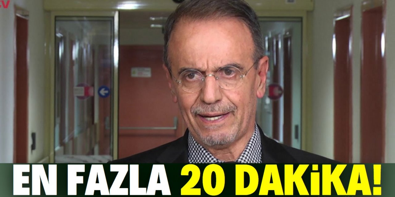 Bilim Kurulu Üyesinden kritik uyarı! 20 dakika kuralına uyun