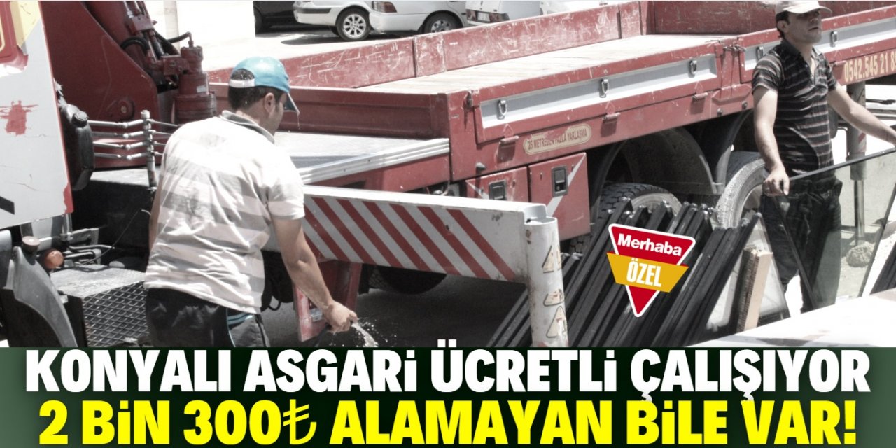 Konya'da işçiler hak ettiği ücreti alamıyor! Emekçilere bu reva mı?