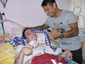 Trabzonsporlu Alanzinho'dan Anlamlı Ziyaret