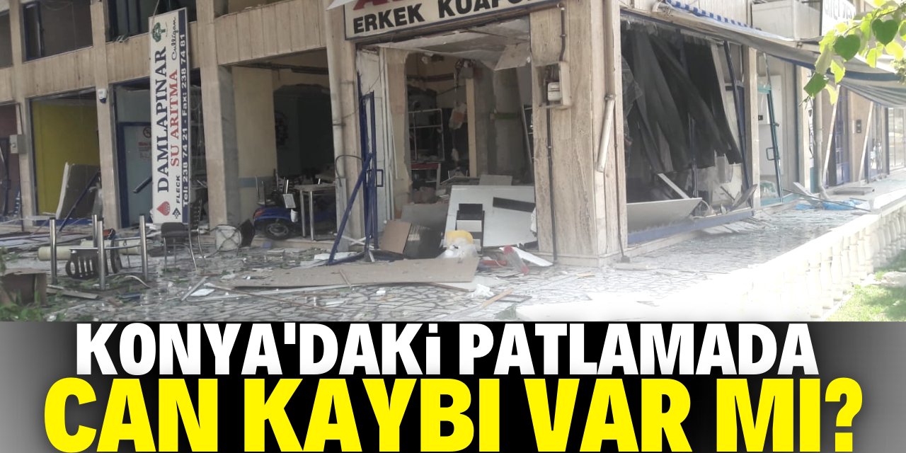 Konya'daki patlamada ölü ve yaralı var mı? Başkan Altay açıkladı