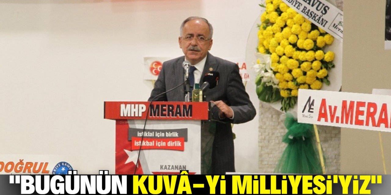 Konya Milletvekili Mustafa Kalaycı: "Cumhur İttifakı bugünün Kuvâ-yi Milliyesi”