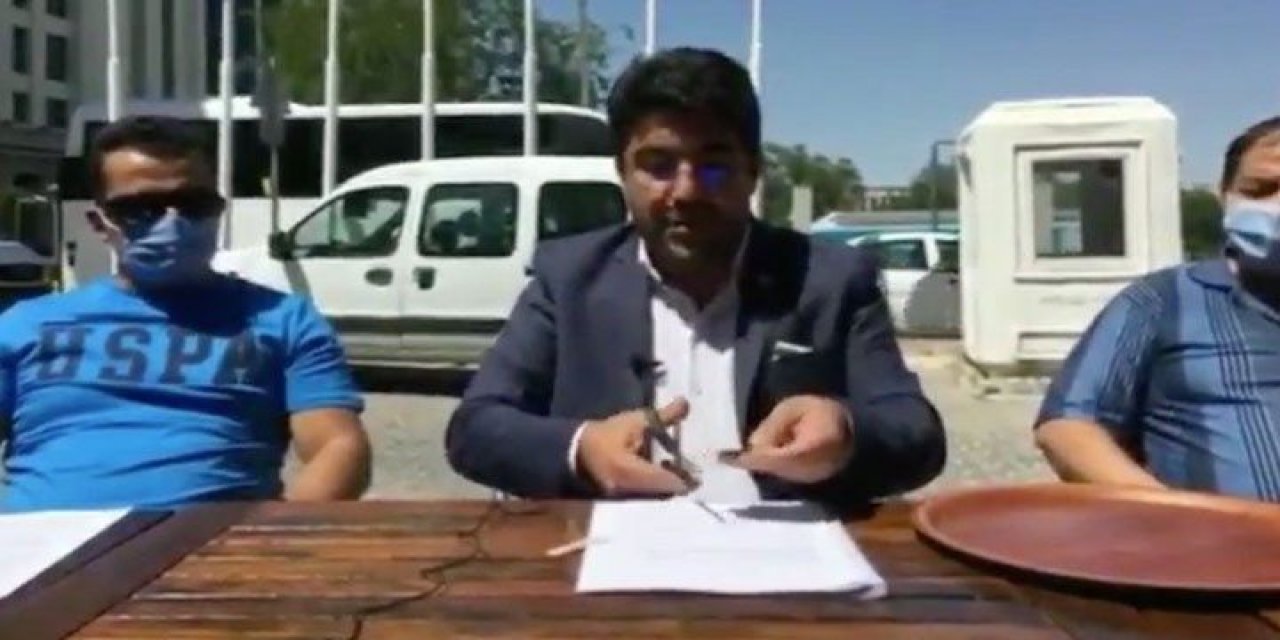 15 Temmuz Gazisi, Gazilik kartını AK Parti önünde kesti