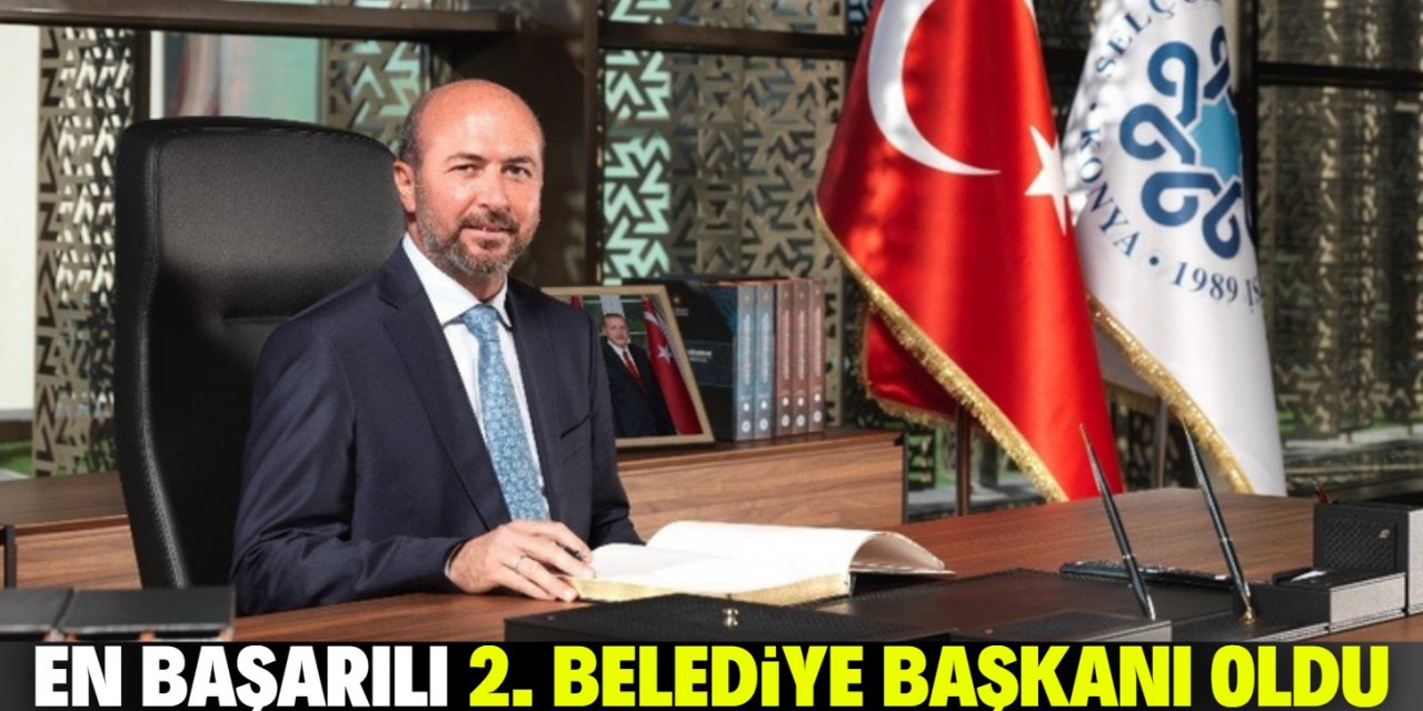 Ahmet Pekyatırmacı en başarılı 2. belediye başkanı oldu