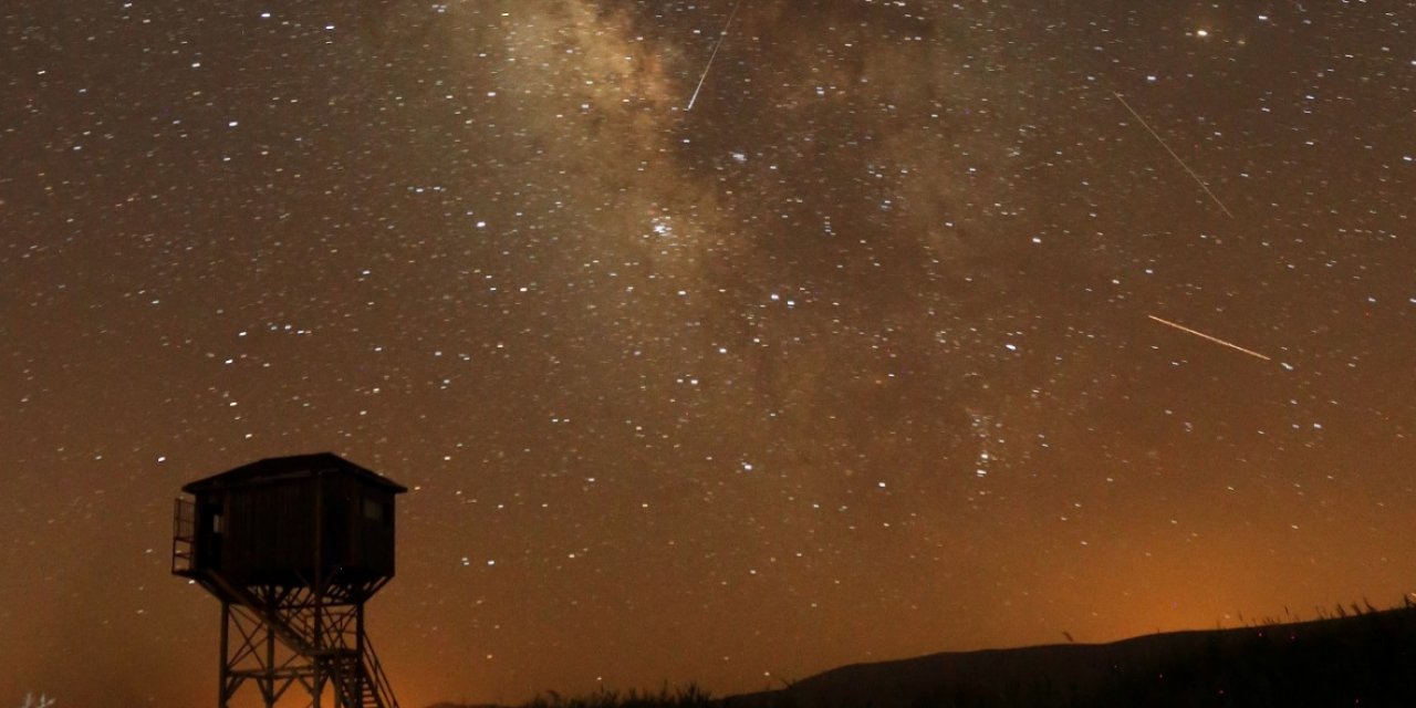 Konya’da perseid göktaşı yağmuru