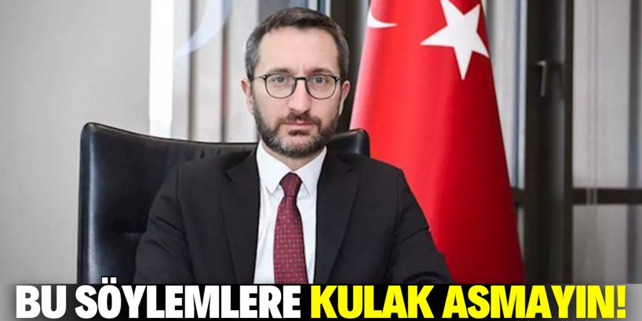 İletişim Başkanı Fahrettin Altun'dan "müjde" açıklaması! Kulak asmayın