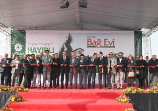 Meram Bağ Evi törenle açıldı