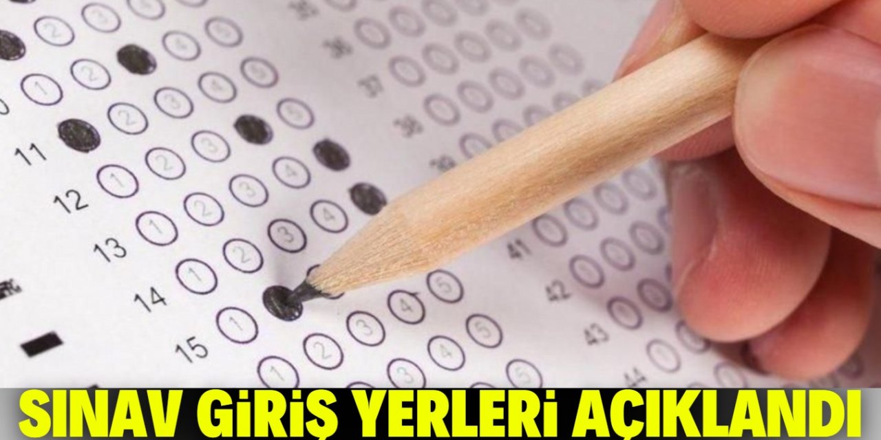 KPSS'ye girecekler dikkat! Sınav giriş yerleri açıklandı