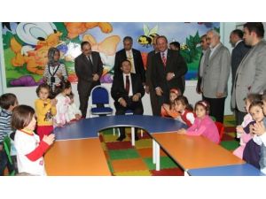 Kur’an Kursuna Giden Bayanların Çocukları İçin Okul Öncesi Eğitim Merkezi Açıldı
