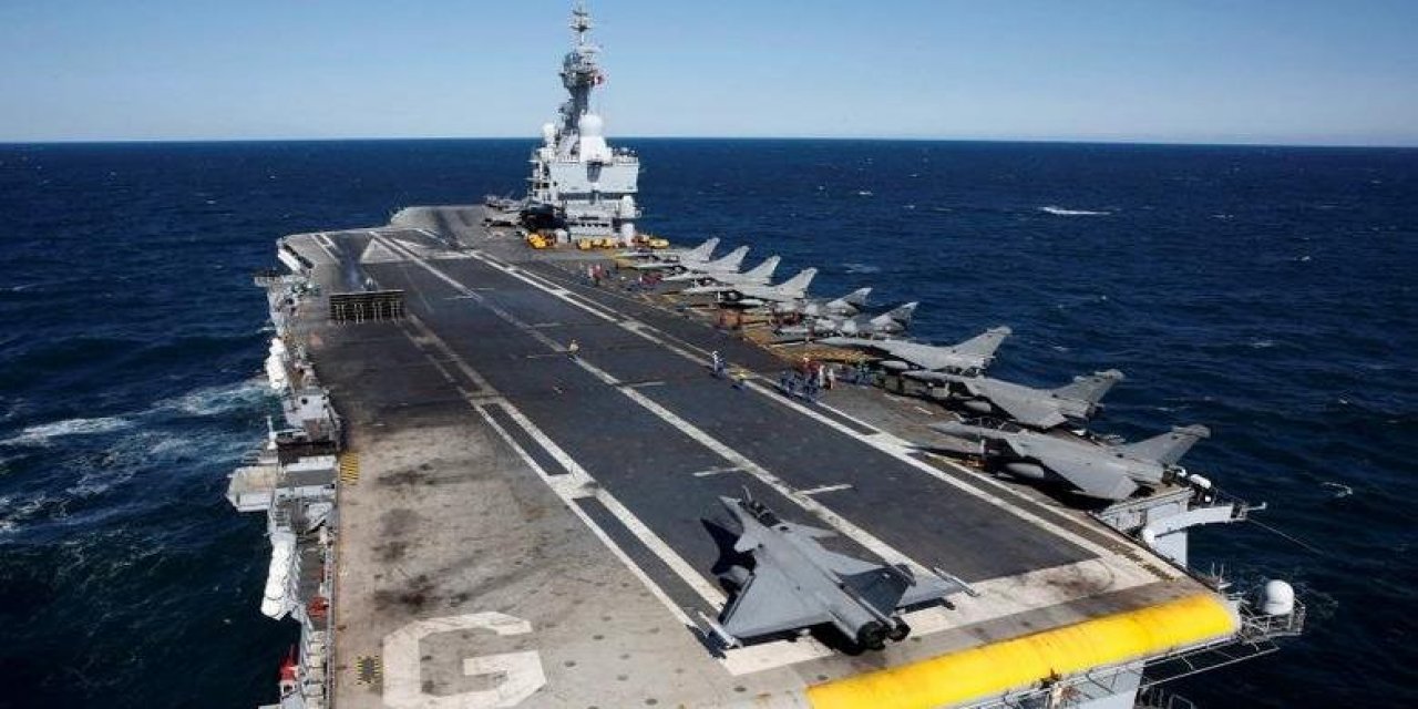 Fransa, Türkiye’ye karşı en büyük silahını Akdeniz’e gönderiyor