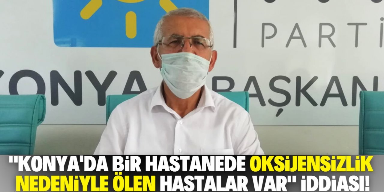 Konya'da tıbbi malzemeler hurdaya çıkarıldı! Bir hastanede oksijen sorunu var!