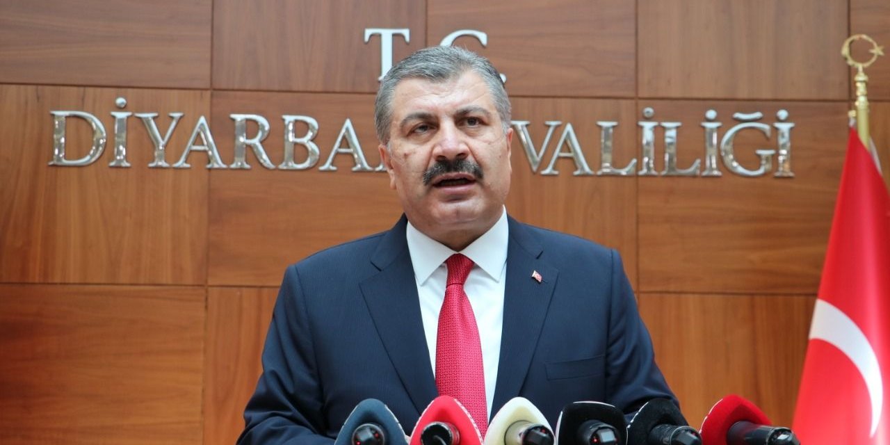 Sağlık Bakanı Koca'dan flaş Diyarbakır açıklaması