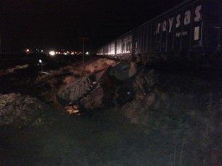 Konya'da yük treni traktöre çarptı: 1 ölü, 1 ağır yaralı