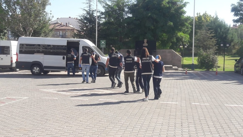 Aksaray’da uyuşturucu operasyonu: 5 tutuklama