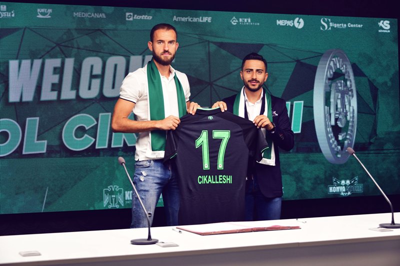 Sokol Cikalleshi Konyaspor'a hayırlı olsun
