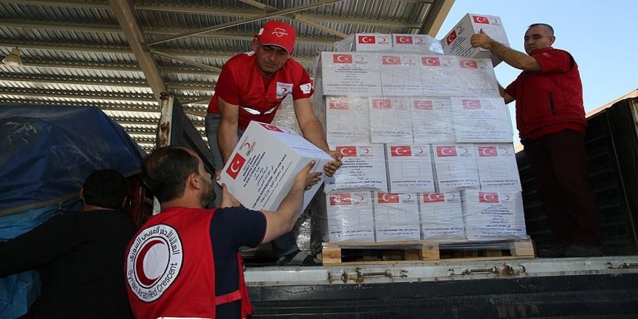 Suriye'de Türk Kızılay aracına silahlı saldırı