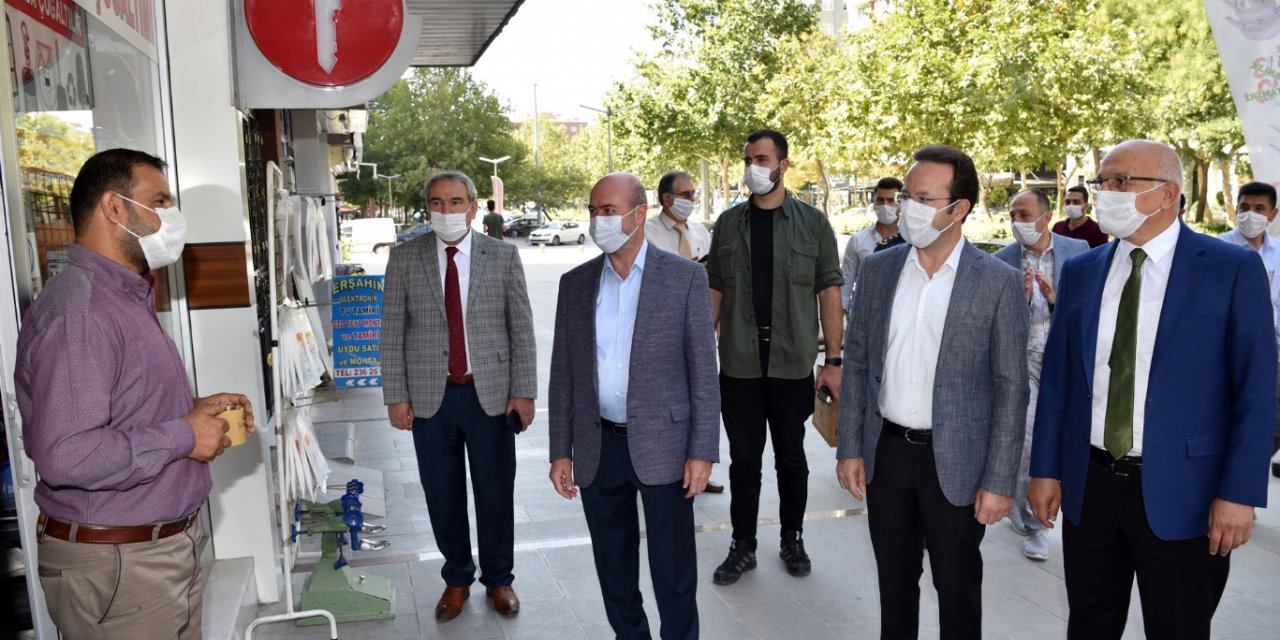 Selçuklu’da maske ve hijyen denetimi