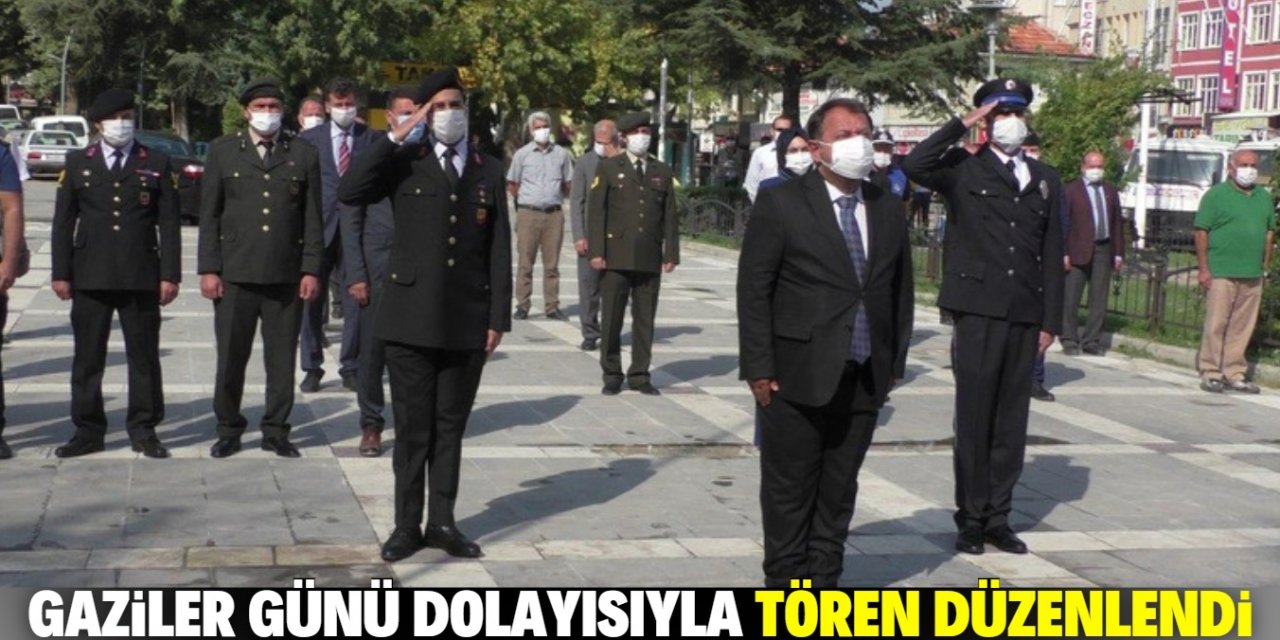 Konya'da 19 Eylül Gaziler Günü dolayısıyla tören düzenlendi