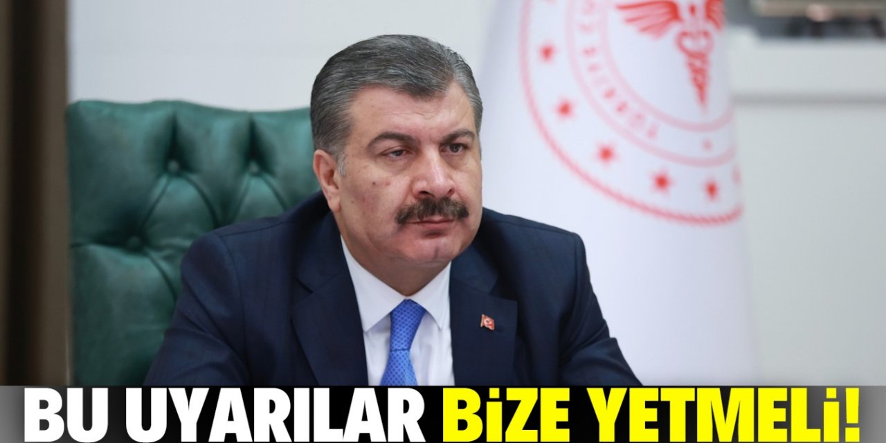 Bakan Koca güncel verileri açıkladı: Uyarılar bize yetmeli