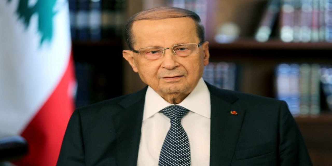 Lübnan Cumhurbaşkanı Aoun: Lübnan, cehenneme doğru gidebilir