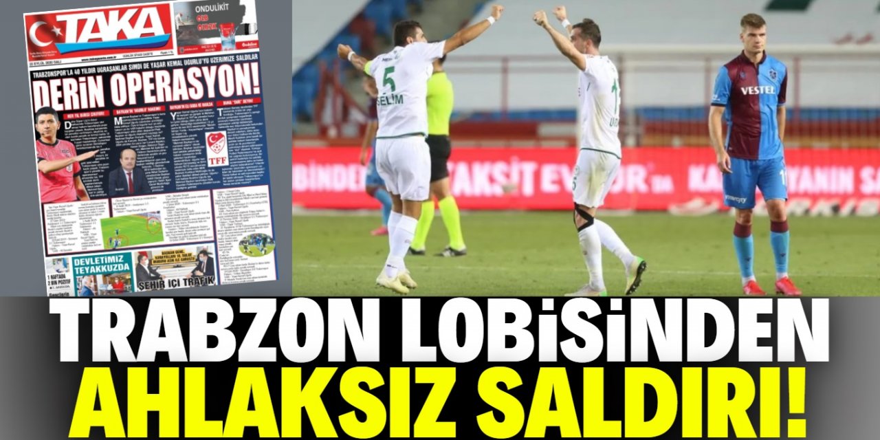 Trabzon lobisi yine iş başında!