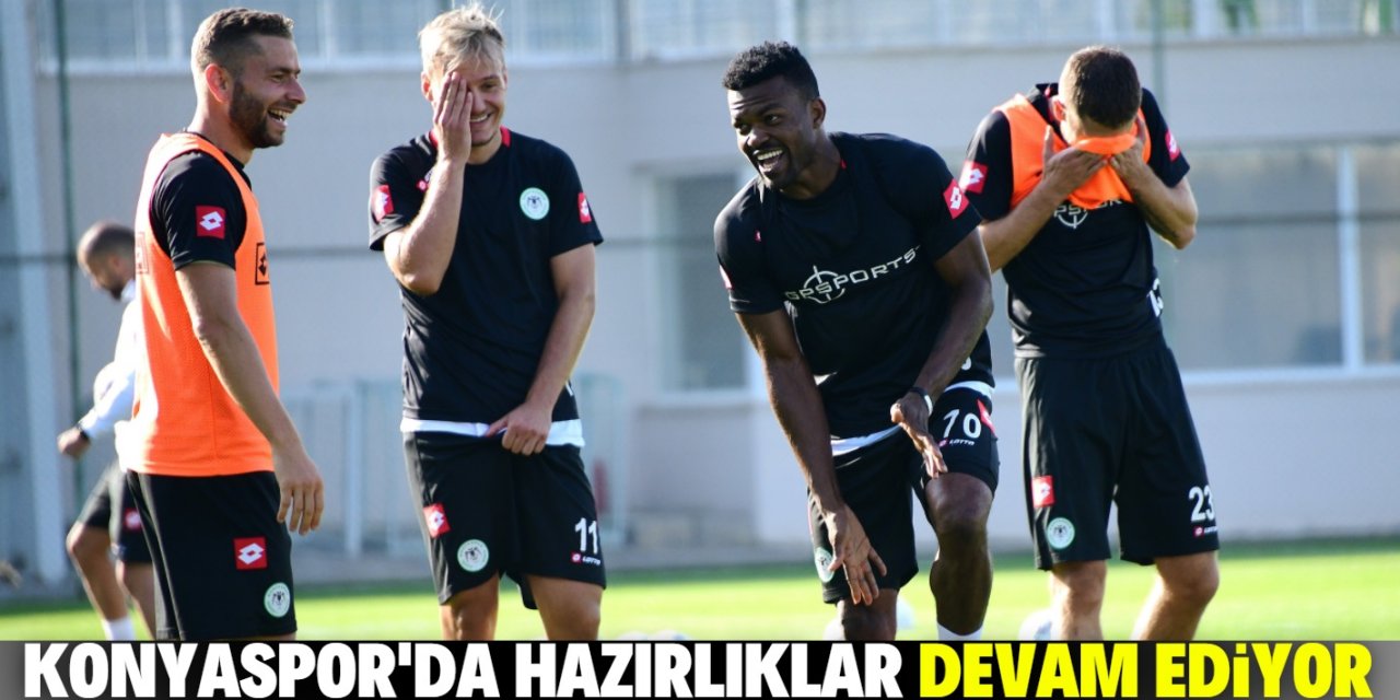 Konyaspor'da Beşiktaş maçı hazırlıkları
