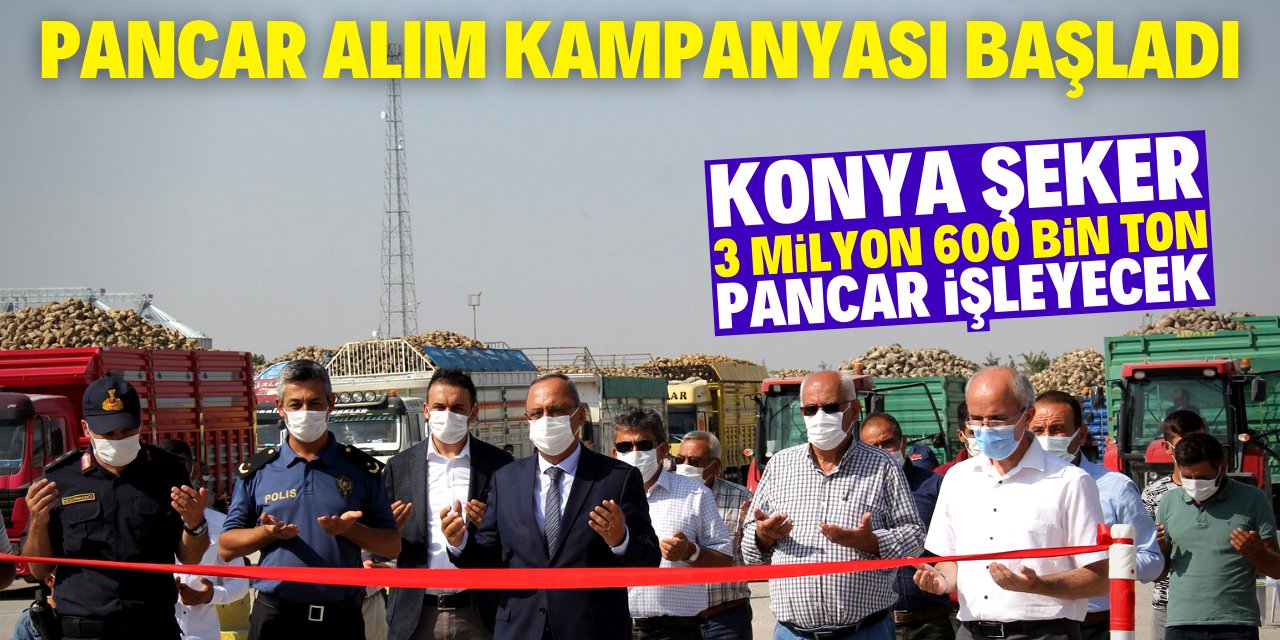 Konya’da pancar bereketi yaşanacak