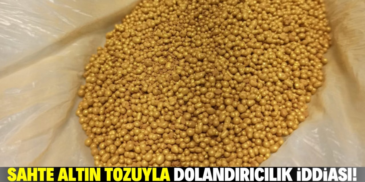 Konya'da sahte altın tozuyla dolandırıcılık iddiasıyla 4 zanlı yakalandı