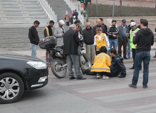 Konya'da trafik kazası: 1 yaralı