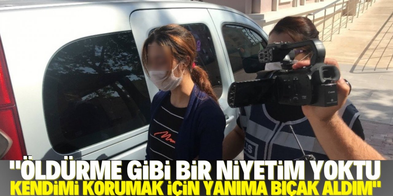Konya'da birlikte yaşadığı adamı öldüren kadın: "O beni öldürecekti"