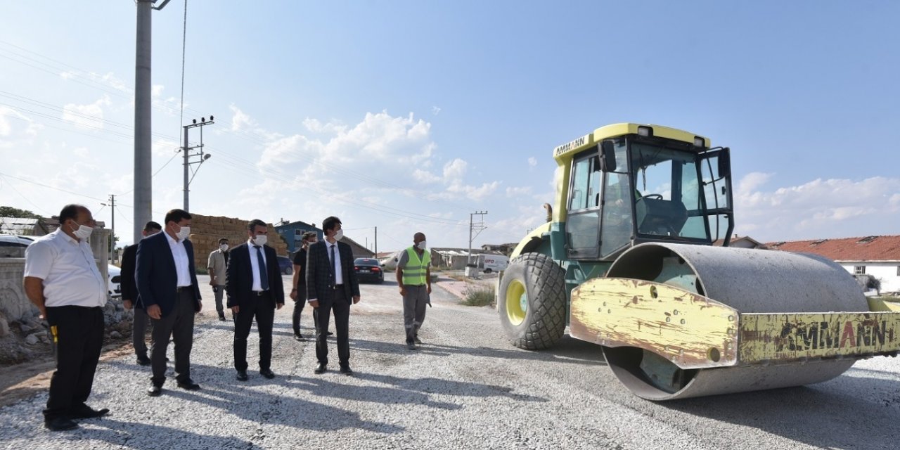 Karatay’da asfalt çalışmaları sürüyor