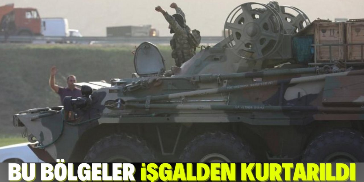 Azerbaycan Savunma Bakanlığı: Bu bölgeleri işgalden kurtardık