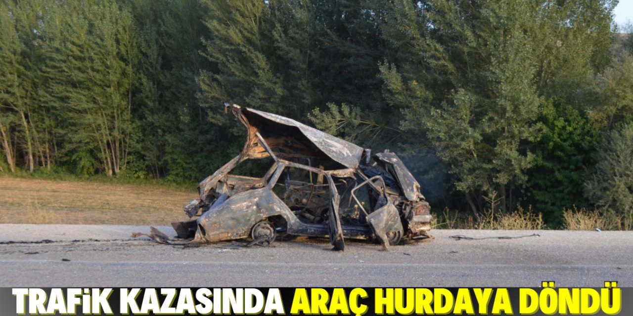 Konya'da iki otomobil çarpıştı: 9 yaralı