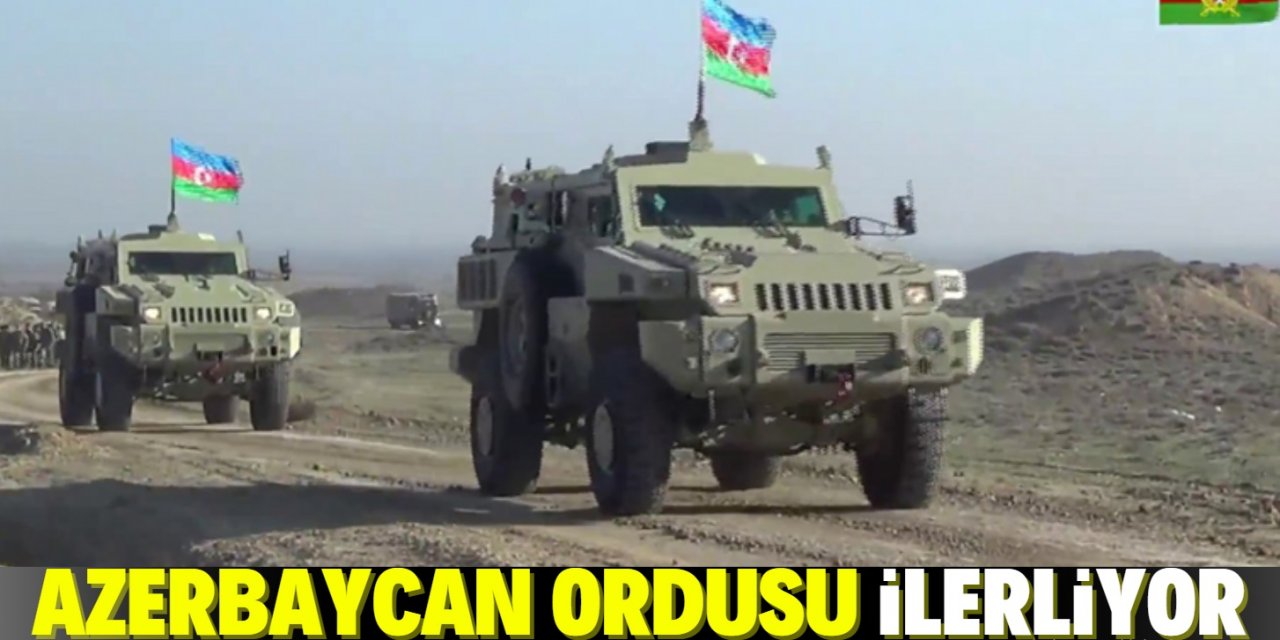 Azerbaycan ordusunun operasyonu sürüyor