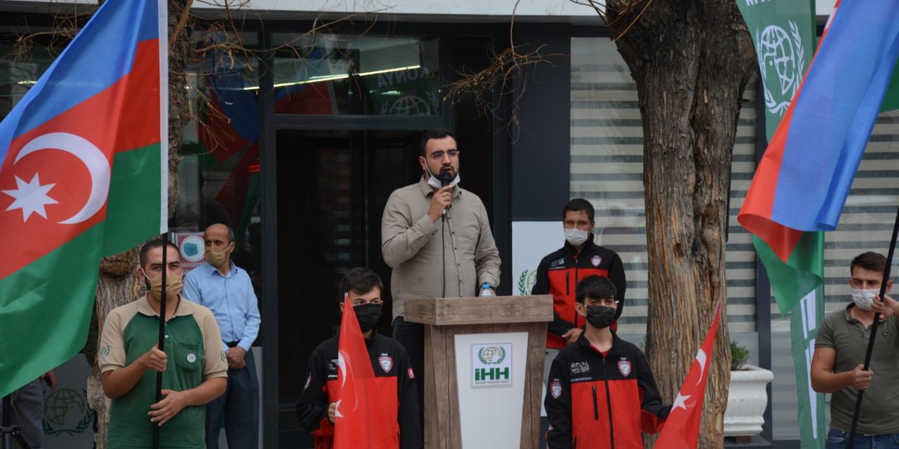 İHH Konya Şubesi Basın Sözcüsü Abdullah Yağcı: "Azerbaycan’ın yanındayız"