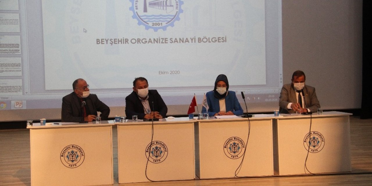 Beyşehir Organize Sanayi Bölgesi istişare toplantısı yapıldı