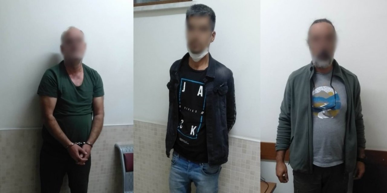 Birçok hırsızlık olayına karışan 3 şüpheli Konya’da yakalandı