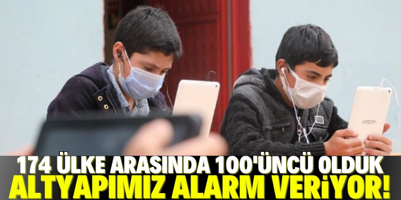 Türkiye'nin internet altyapısı alarm veriyor