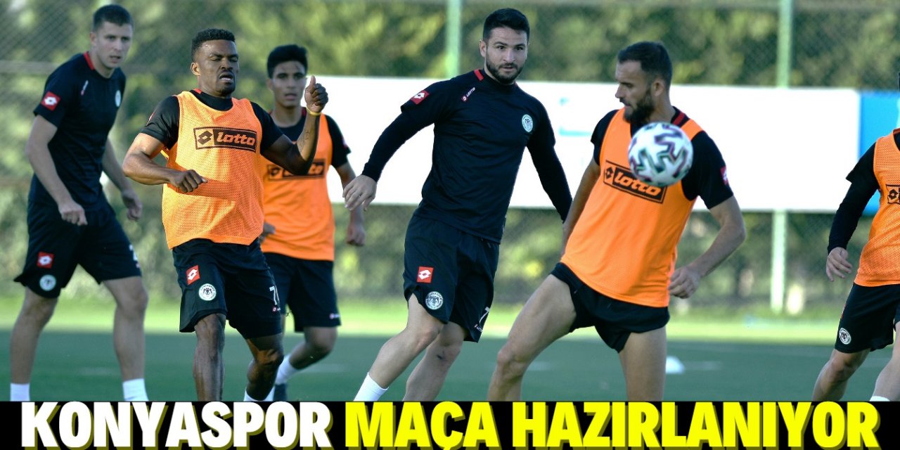 Konyaspor, Yeni Malatyaspor maçının hazırlıklarını sürdürdü