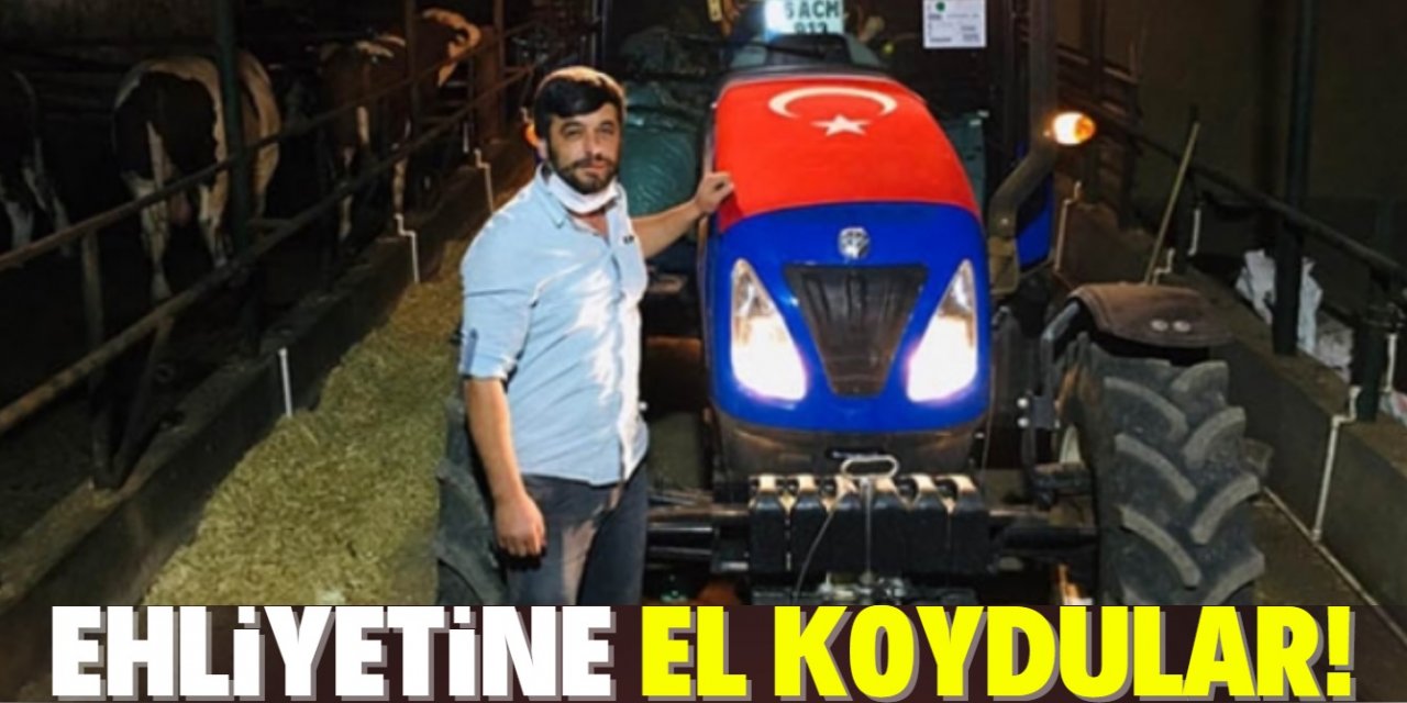 Sorunları dile getirecekti! Süt üreticisinin ehliyetine el konuldu