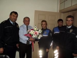 Bafra Emniyeti, Milli Eğitim Müdürlüğü'nü Ziyaret Etti