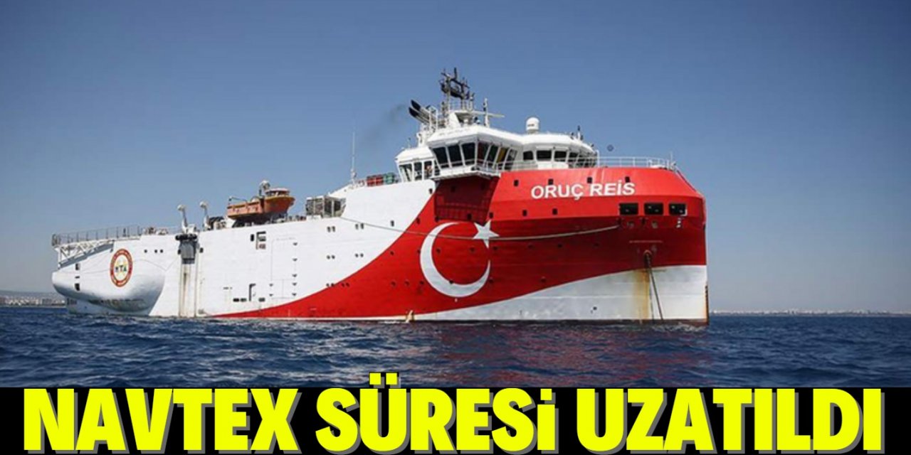 Oruç Reis için yeni Navtex ilanı