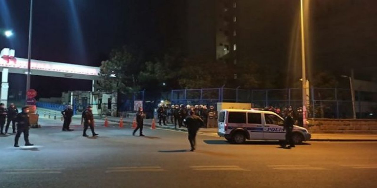 Ankara'da sağlıkçılara ve polise saldırı: Çok sayıda gözaltı var