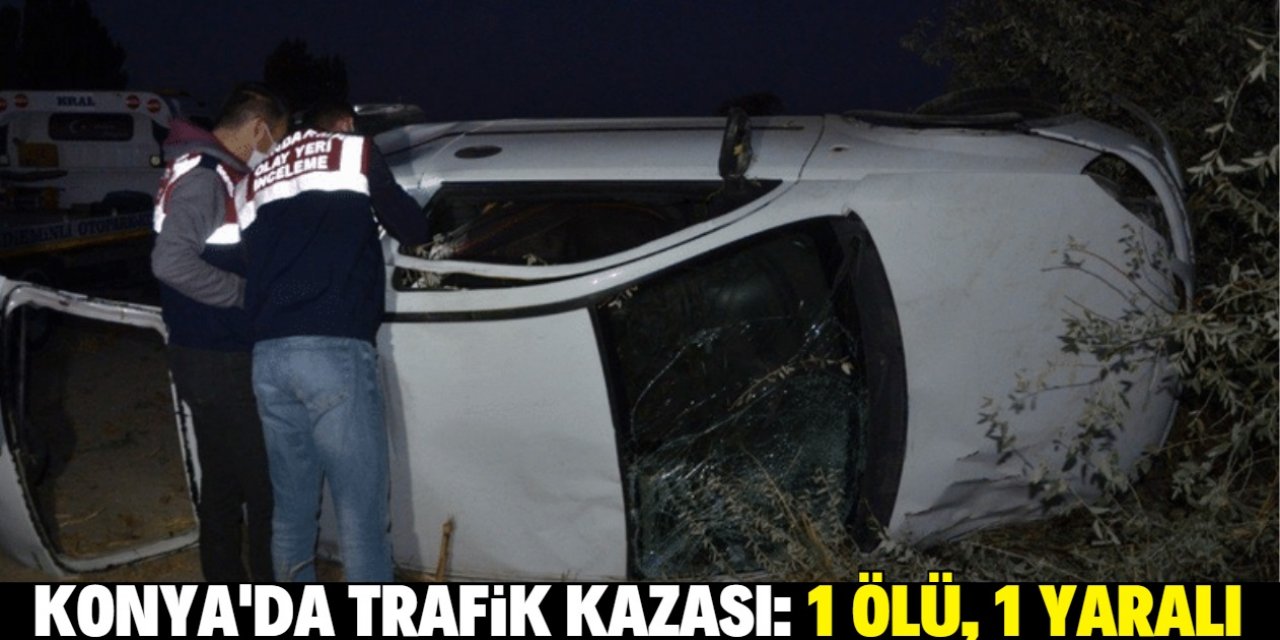 Konya'da iki kardeşi trafik kazası ayırdı